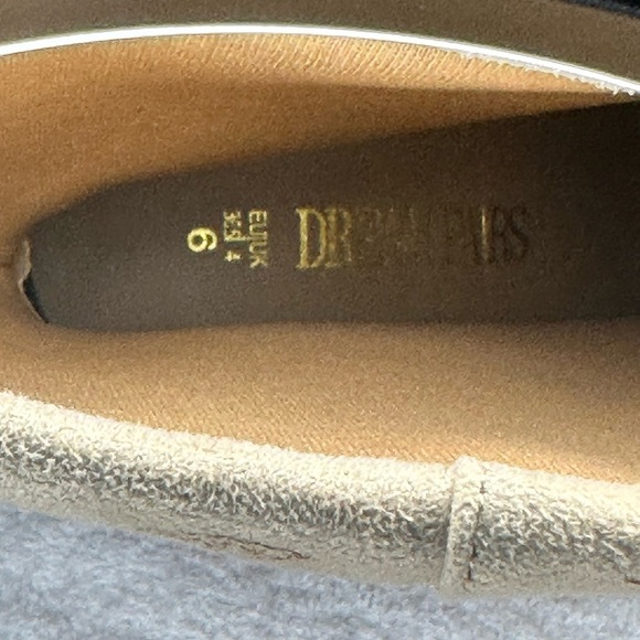 Dream Pairs Womens Fold Over Embroidered Cowgirl Boots Beige  Suede Size 6 - Picture 4 of 6